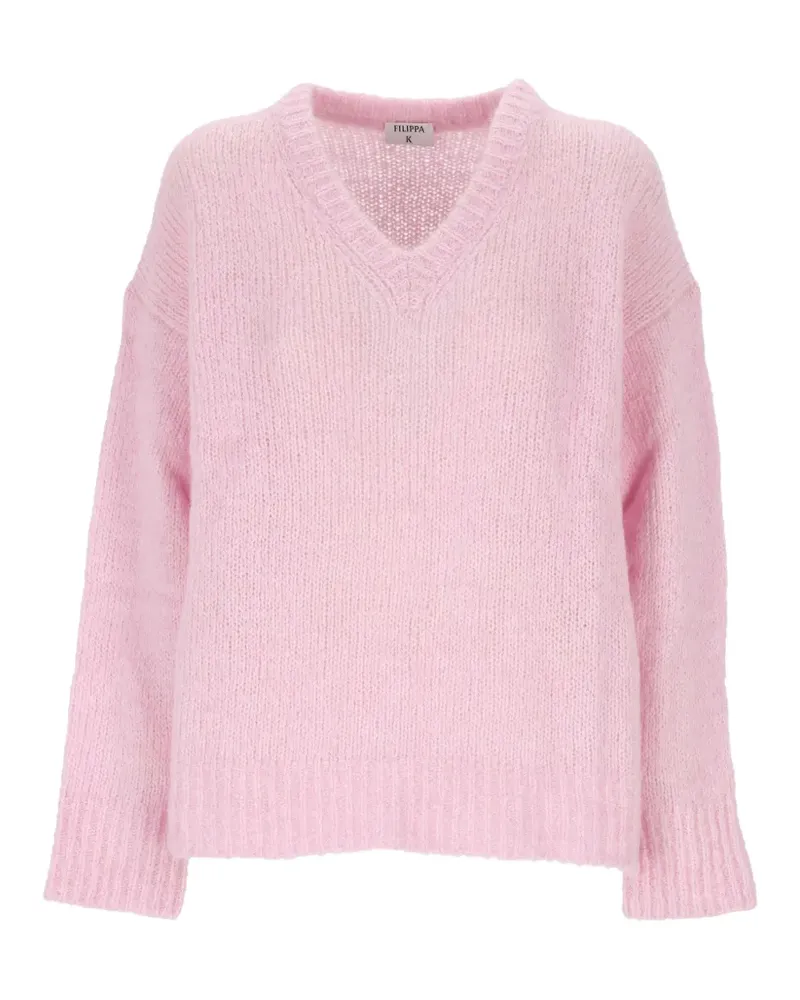 Filippa K V-neck sweater - Rosa Rosa