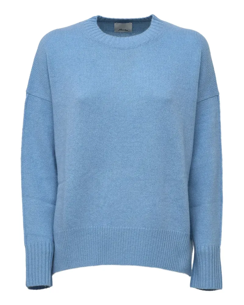 ALLUDE cashmere crew-neck sweater - Blau Blau