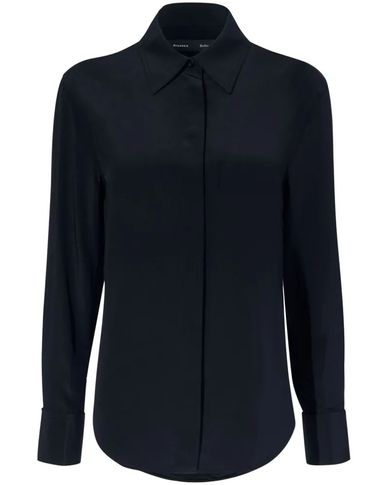 Proenza Schouler Arabella Hemd - Schwarz Schwarz
