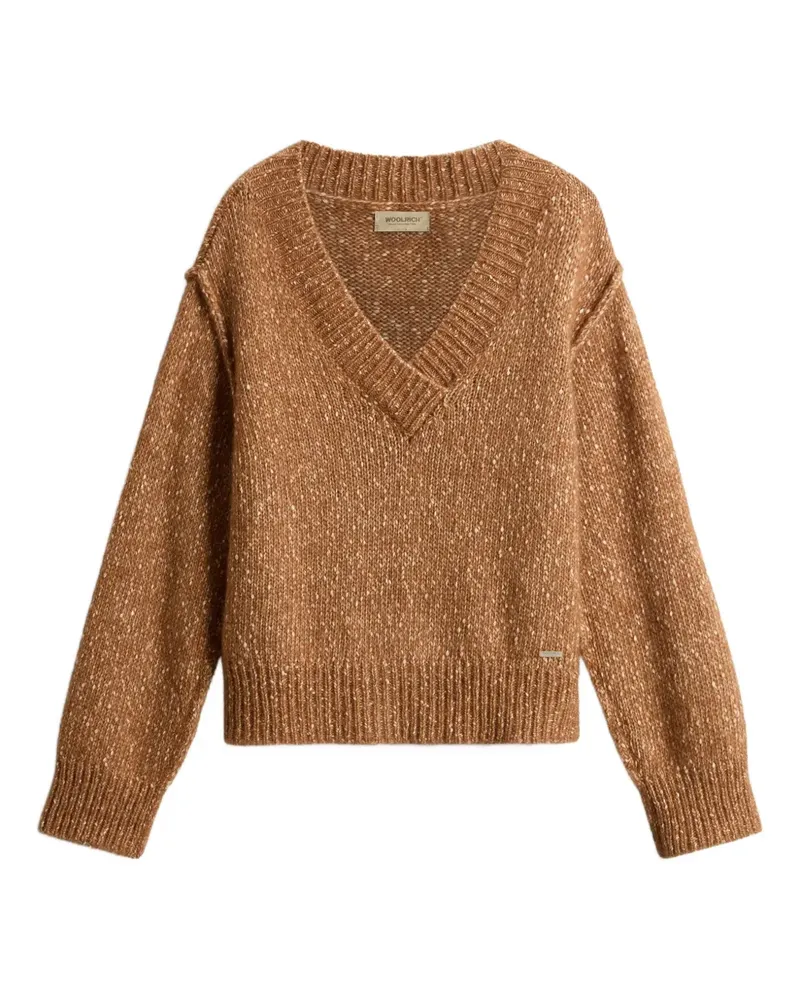 Woolrich Mouline Pullover - Braun Braun