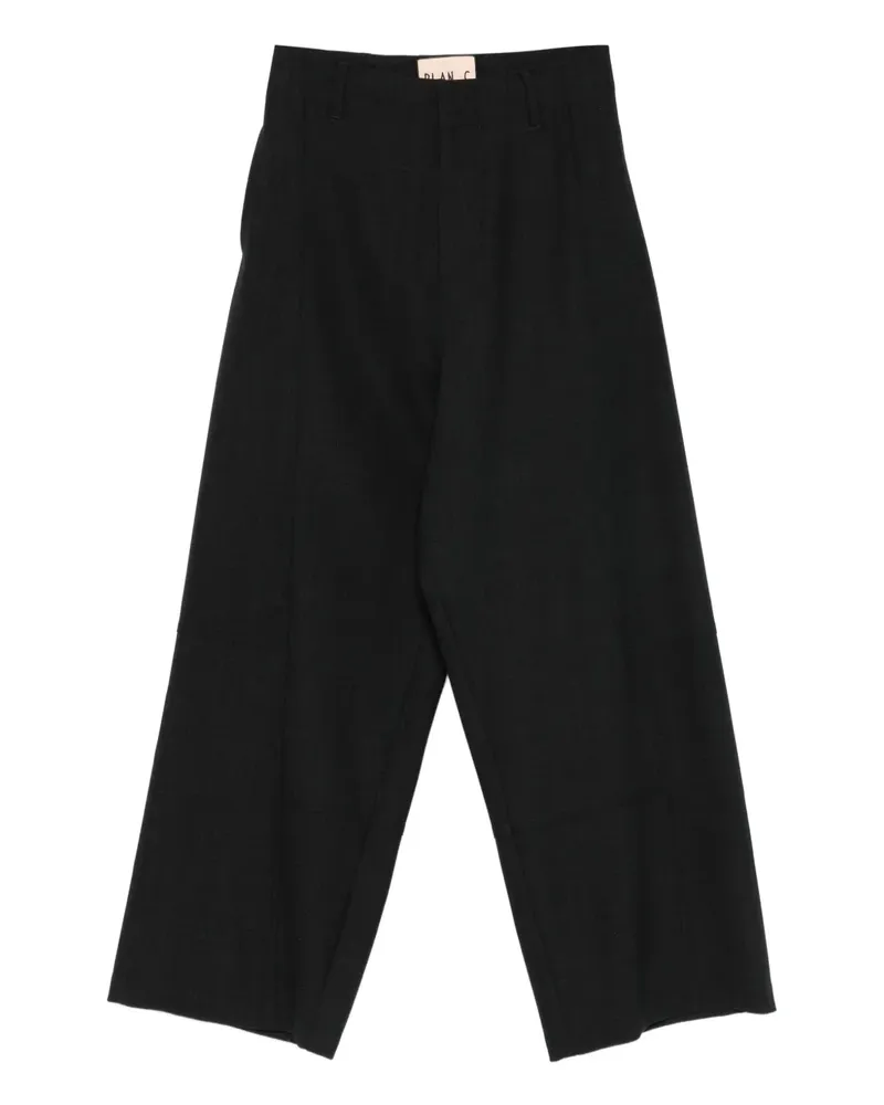 PLAN C Hose mit Einsätzen - Grau Grau