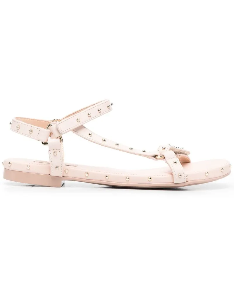 Attilio Giusti Leombruni Sandalen mit Nieten Rosa