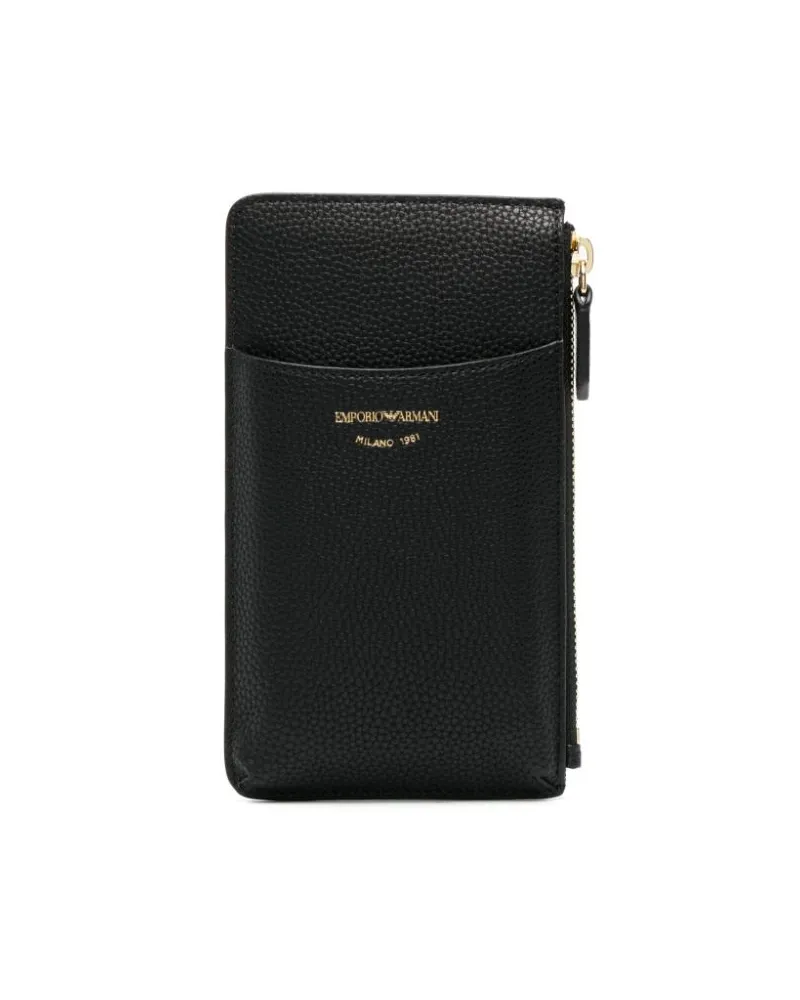 Emporio Armani MyEA Portemonnaie - Schwarz Schwarz