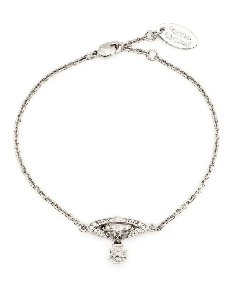 Vivienne Westwood Armband mit Anhängern - Silber Silber