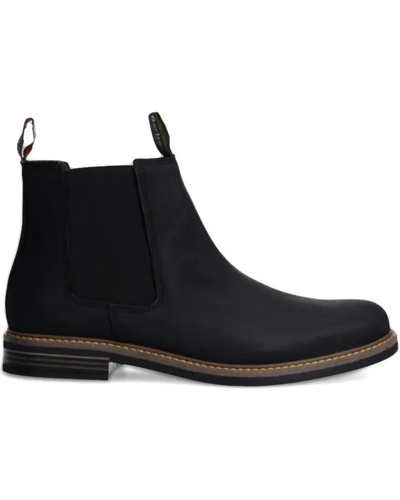 Barbour Farsley Chelsea-Boots mit Lasche 30mm - Schwarz Schwarz