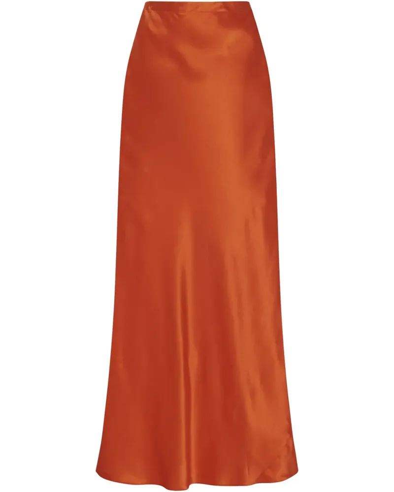 Rosetta Getty Maxirock mit Bias-Schnitt - Orange Orange