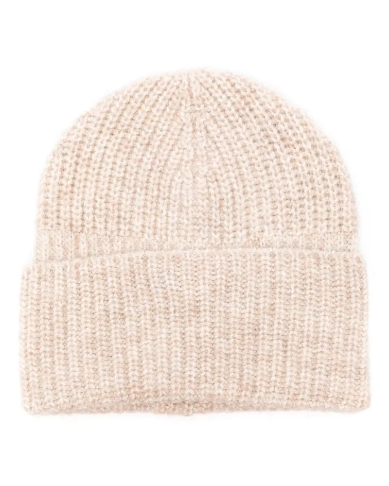 Brunello Cucinelli Melierte Beanie - Nude Nude