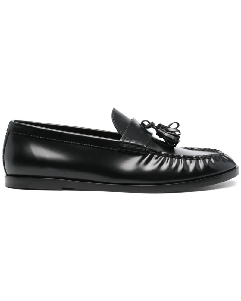 The Row Loafer mit Quasten - Schwarz Schwarz