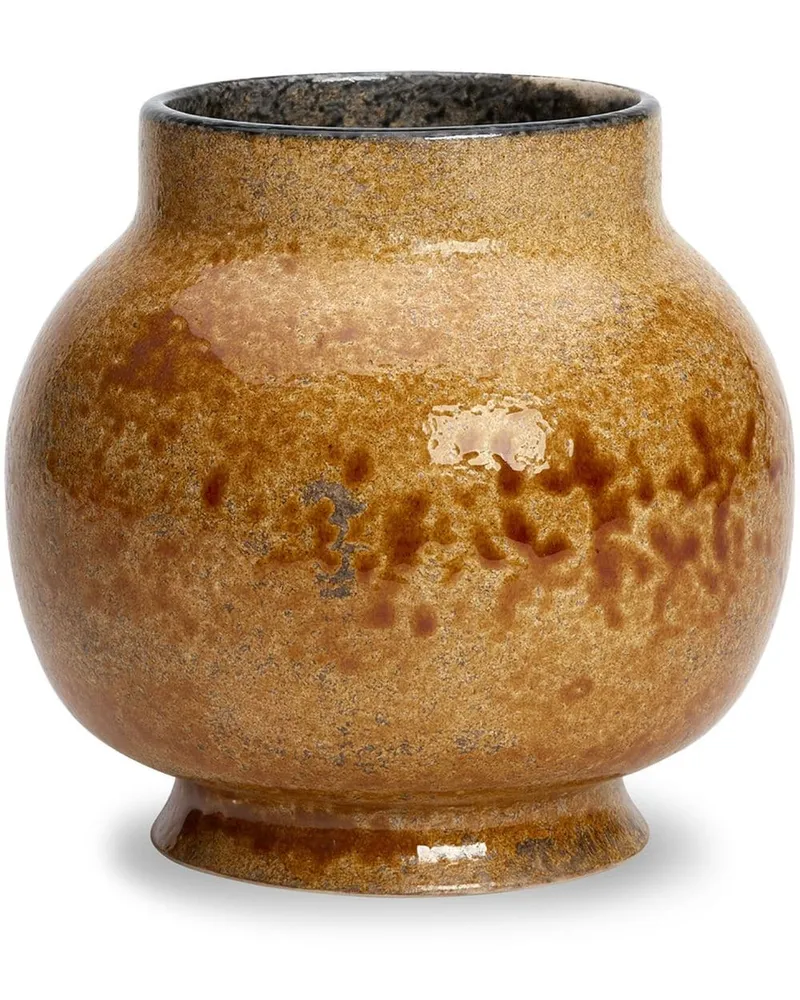 1882 Ltd Jesture Kitten Vase 18cm - Braun Braun