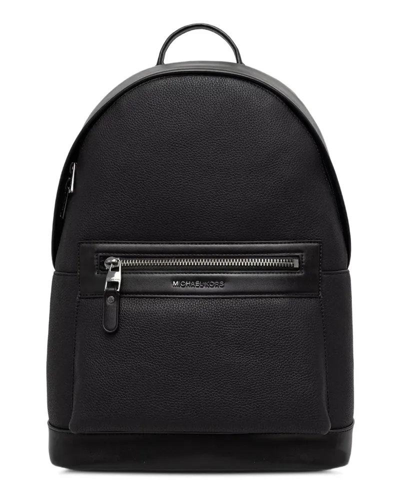 Michael Kors Jet Set pebbled leather backpack - Schwarz Schwarz