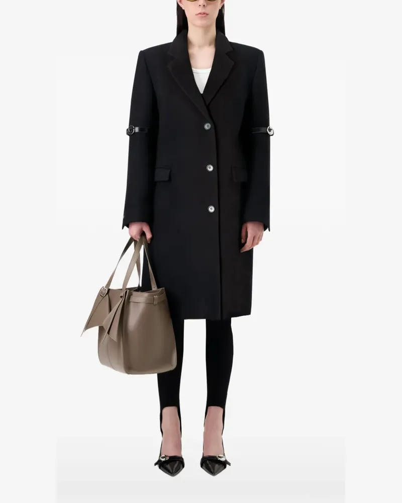 COPERNI Mantel mit Gürtel - Schwarz Schwarz
