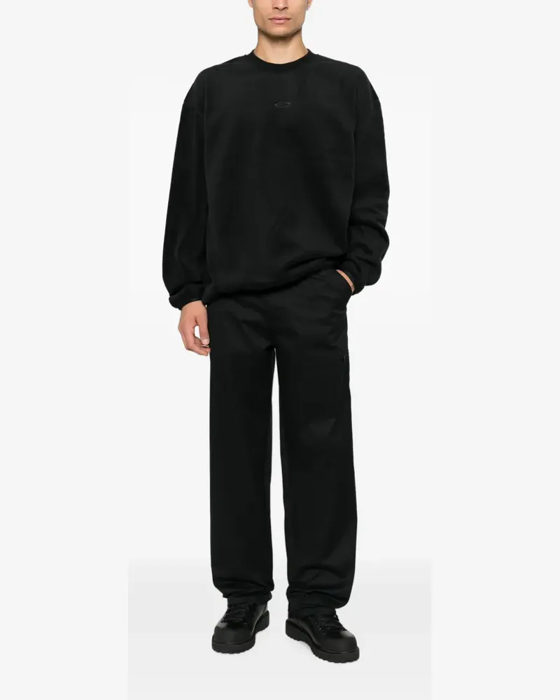 Oakley Slush Sweatshirt mit Logo-Stickerei - Schwarz Schwarz