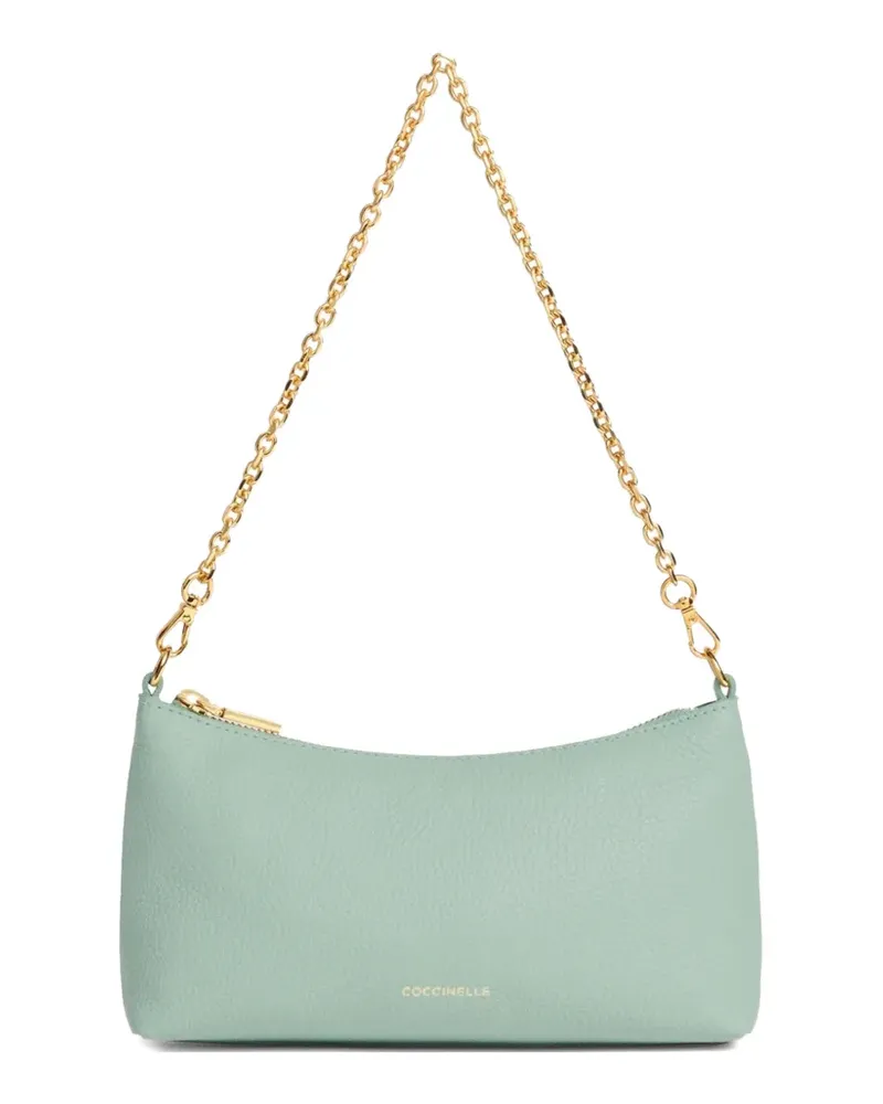 Coccinelle mini Aura chain-strap shoulder bag - Grün Grün