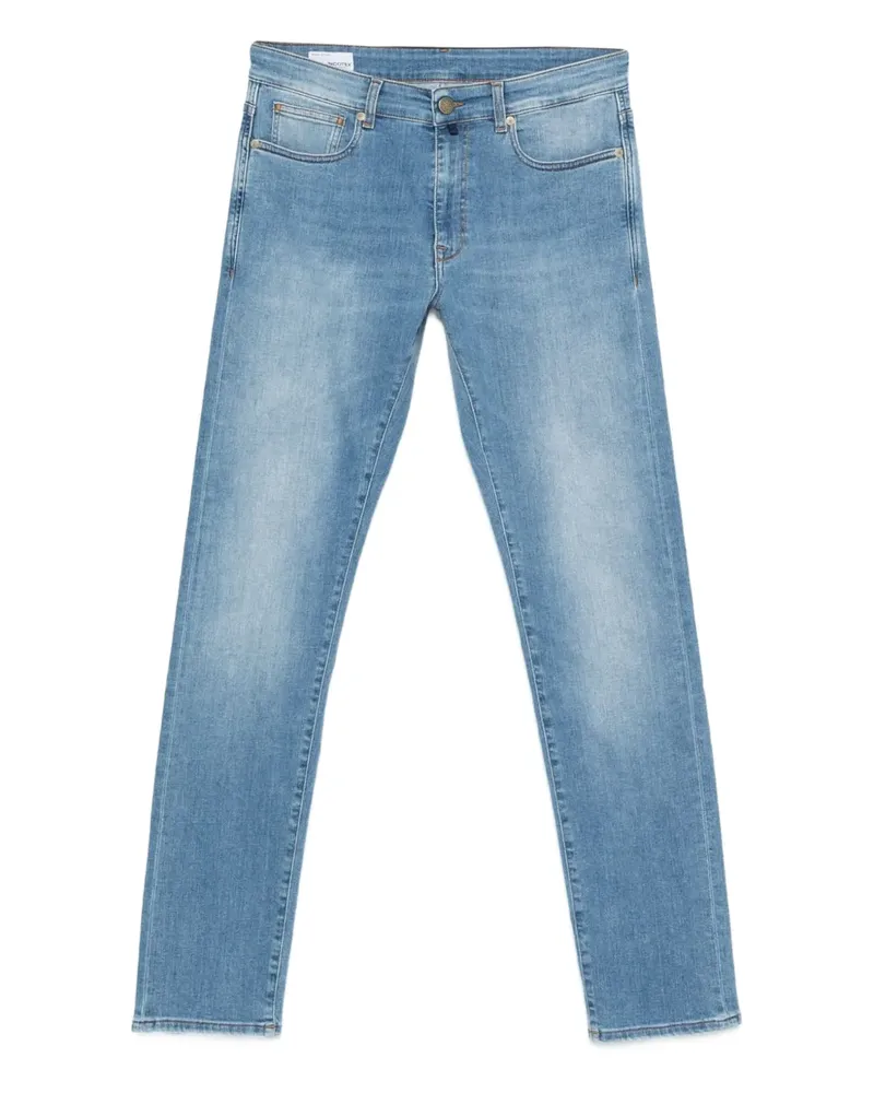 Incotex Five-Pocket-Hose - Blau Blau