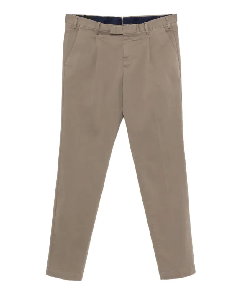 PT TORINO Master belt-loop trousers - Nude Nude