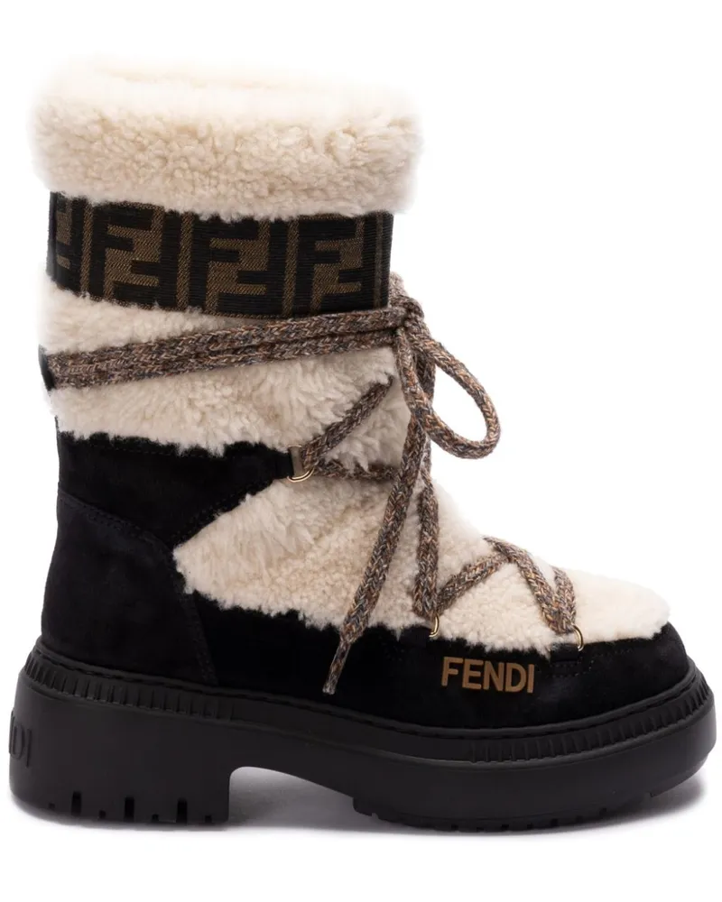 Fendi Après Chic Skistiefel 55mm - Schwarz Schwarz