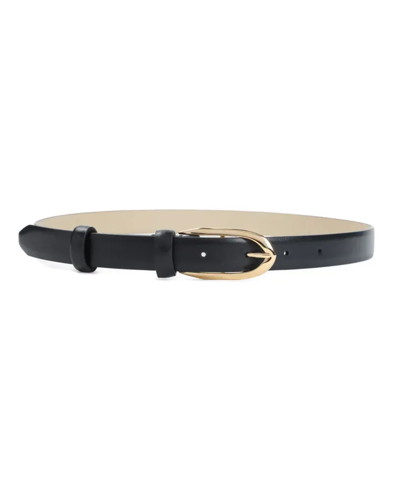 Givenchy leather buckle belt - Schwarz Schwarz