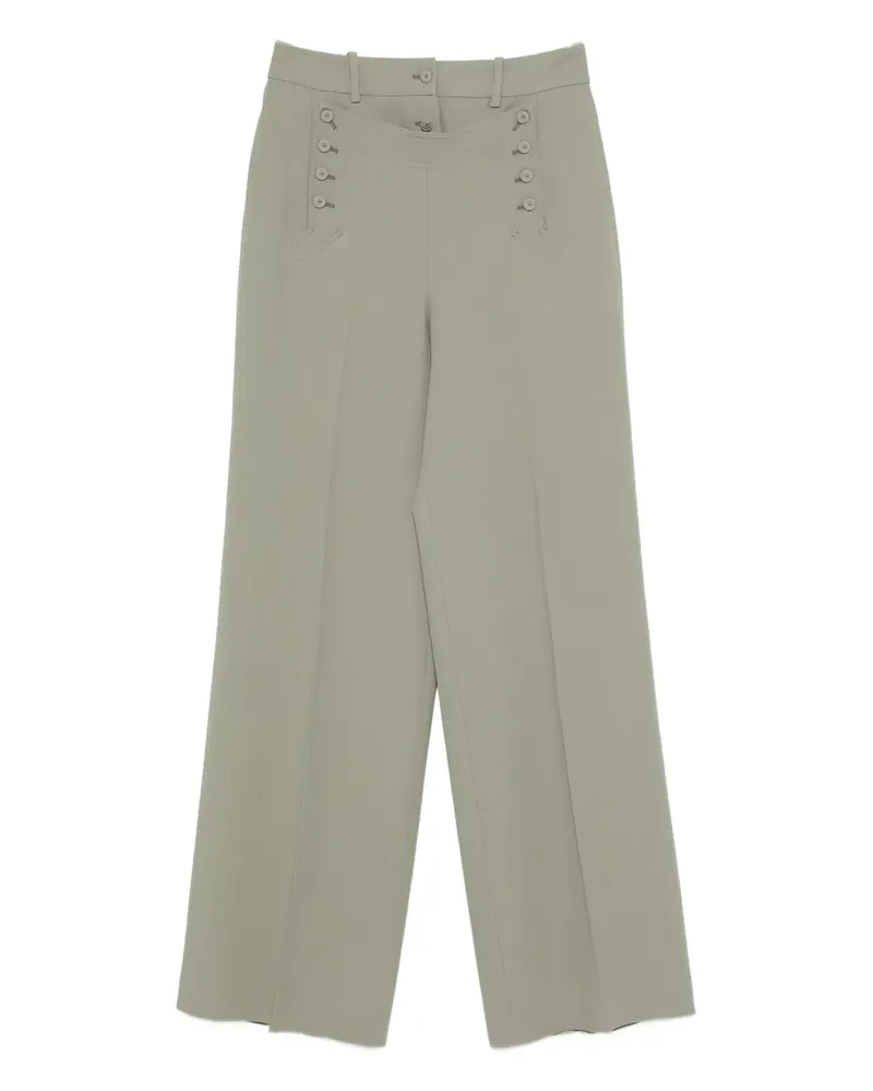 Ermanno Scervino Hose mit Knöpfen - Grün Grün