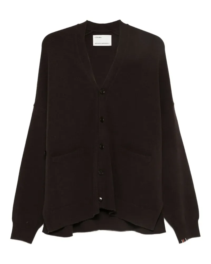 extreme cashmere Cardigan aus Kaschmirgemisch - Braun Braun