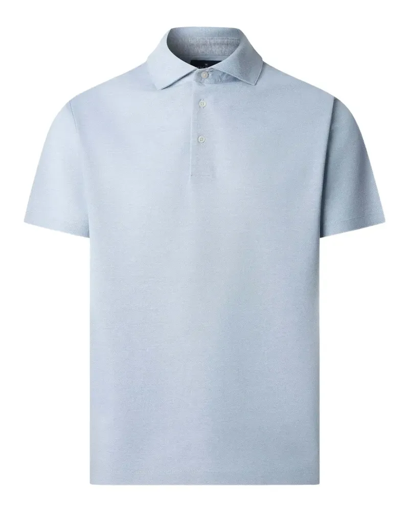 Hackett Poloshirt mit kurzen Ärmeln - Blau Blau