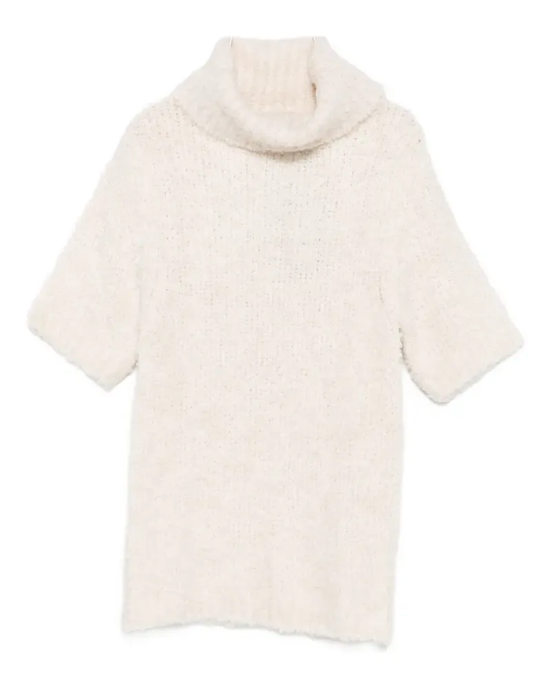 Dixie Top mit Rollkragen - Weiß Weiß