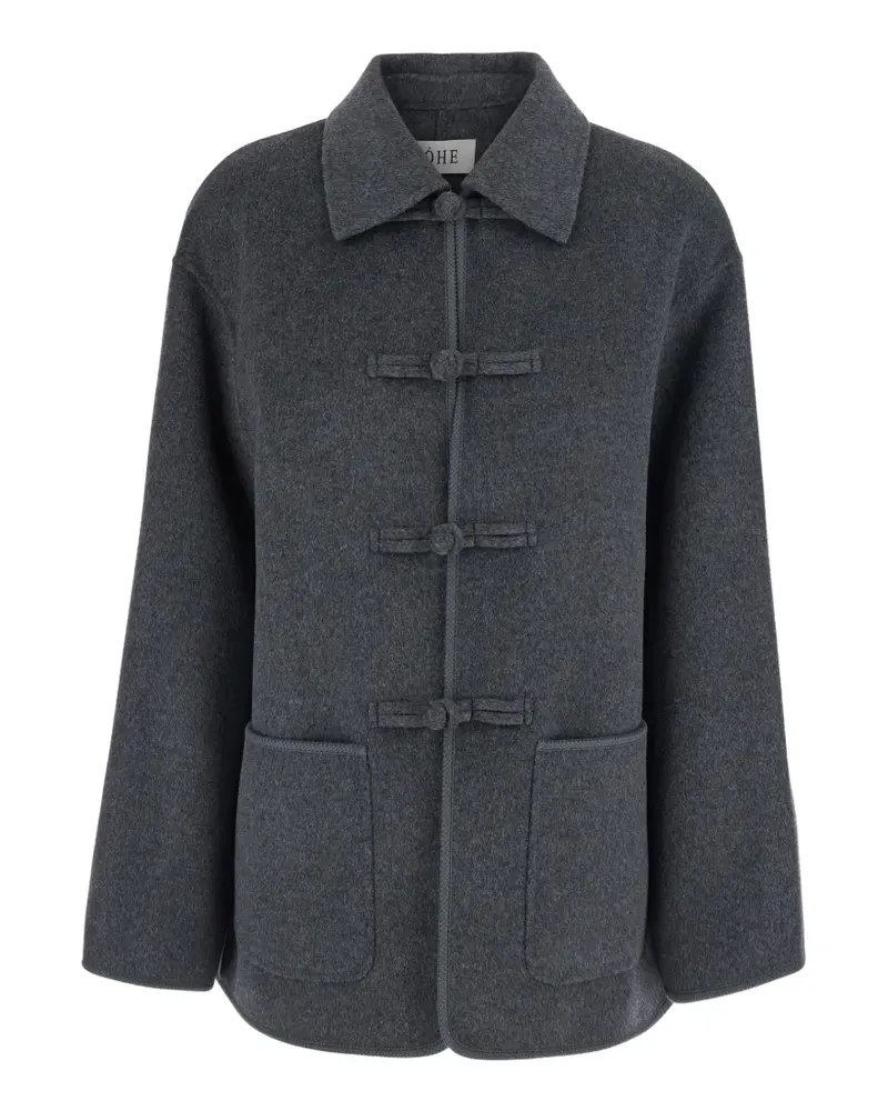 Róhe Doppelseitige Jacke mit Reißverschluss - Grau Grau