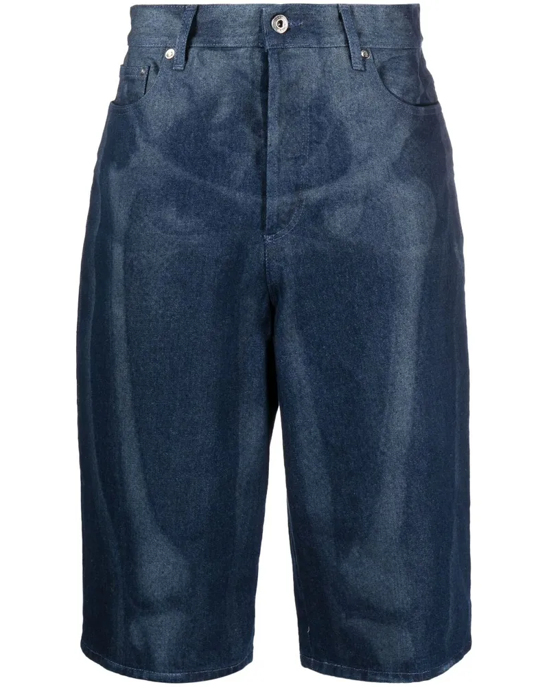 OFF-WHITE Body Scan Jeans-Shorts - Blau Blau