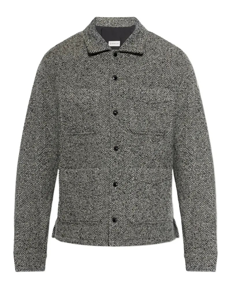 Moncler Geknöpfte Jacke mit Taschendetail - Grau Grau