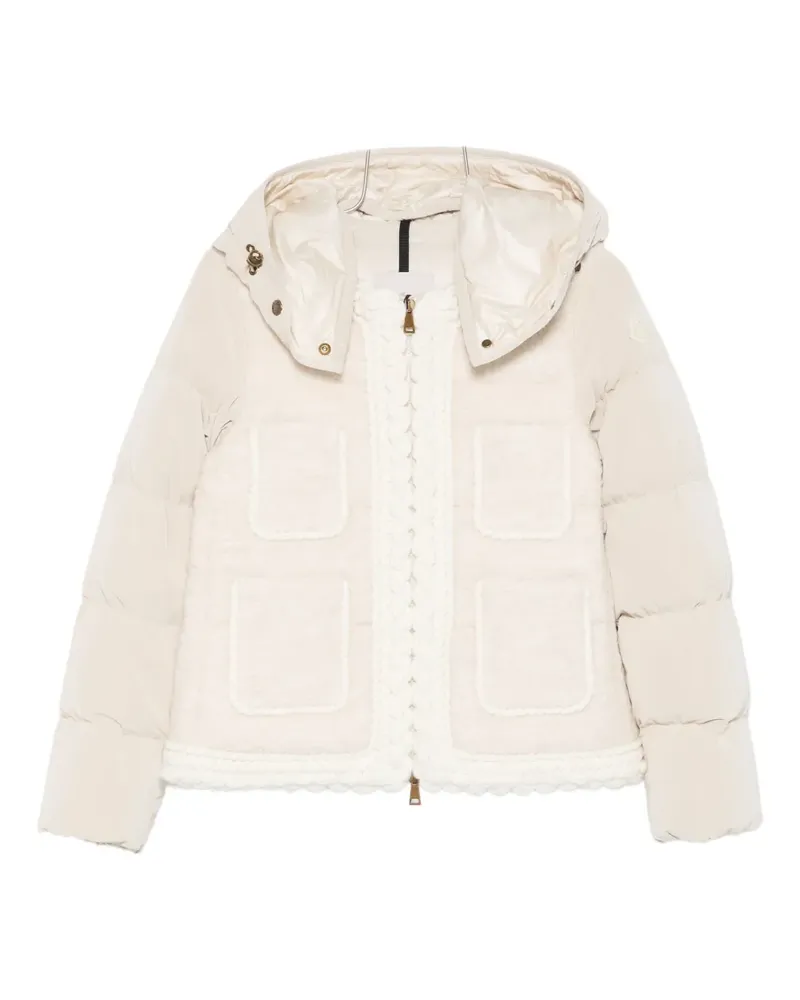 Moncler Ripaille puffer jacket - Nude Nude