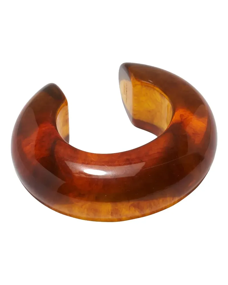 Lizzie Fortunato tortoise cuff bracelet - Braun Braun