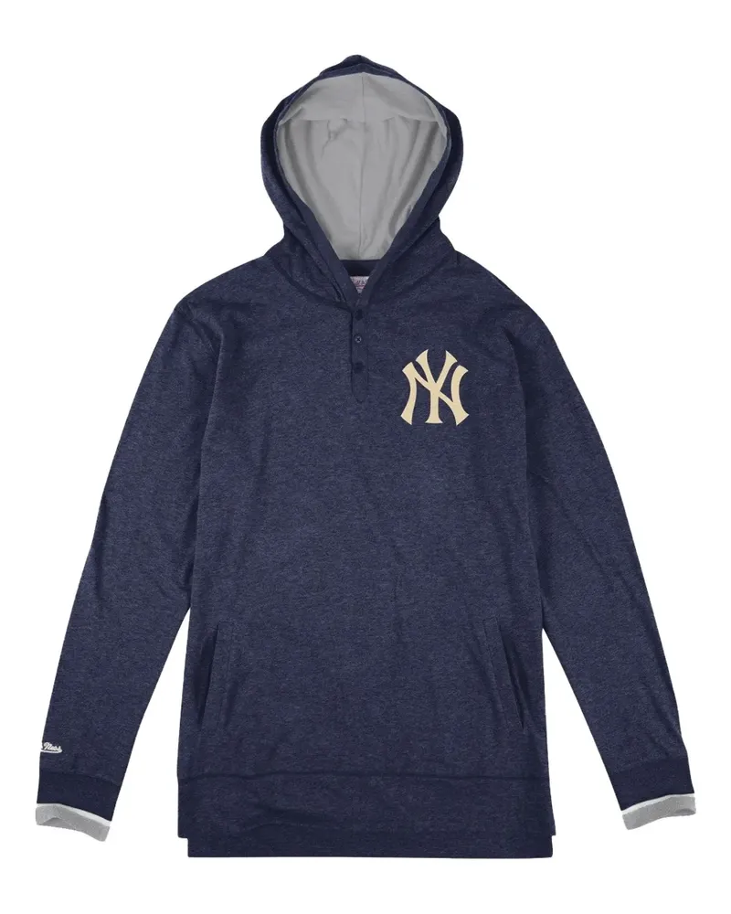 Mitchell & Ness New York Yankees Hoodie - Blau Blau