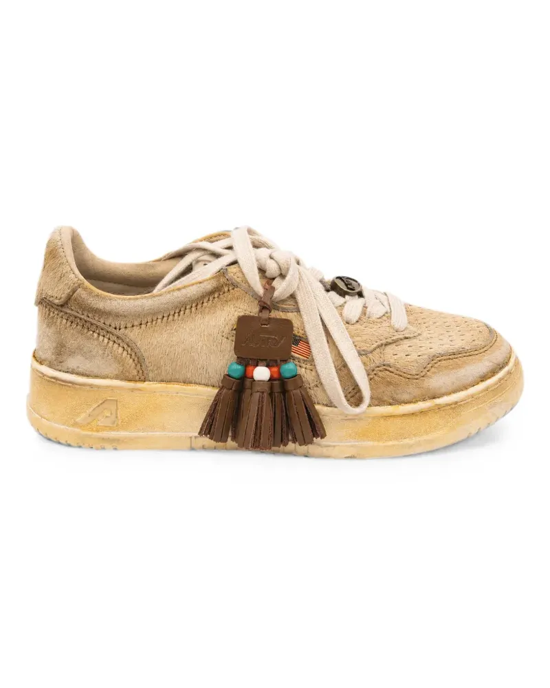 AUTRY Sneakers mit Perlen - Nude Nude