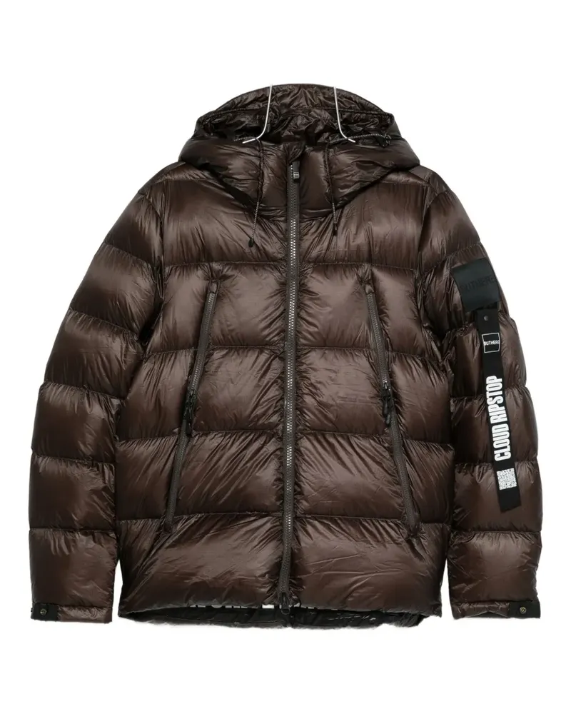 OUTHERE Kapuzenjacke mit Reißverschluss - Braun Braun