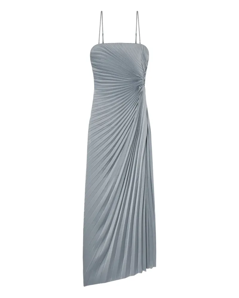 A.L.C. Layla pleated maxi dress - Blau Blau