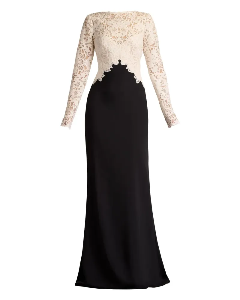 Tadashi Shoji Lafayette Abendkleid - Nude Nude