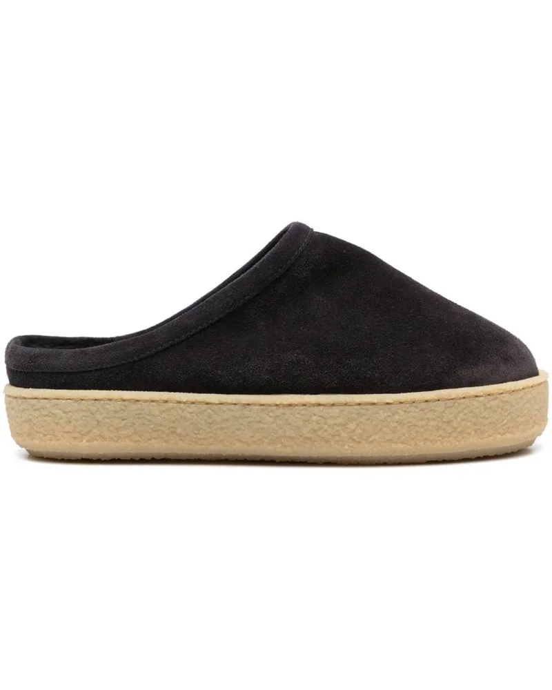 Isabel Marant Flatform-Mules - Schwarz Schwarz