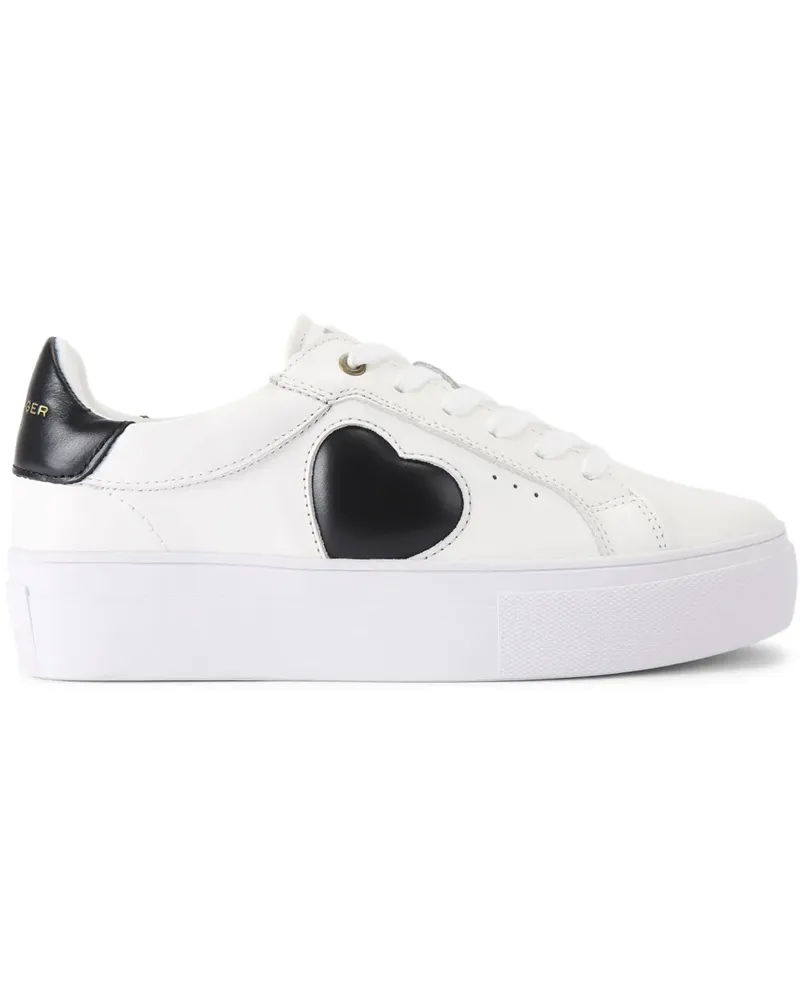 Kurt Geiger Lana Heart Sneakers - Weiß Weiß