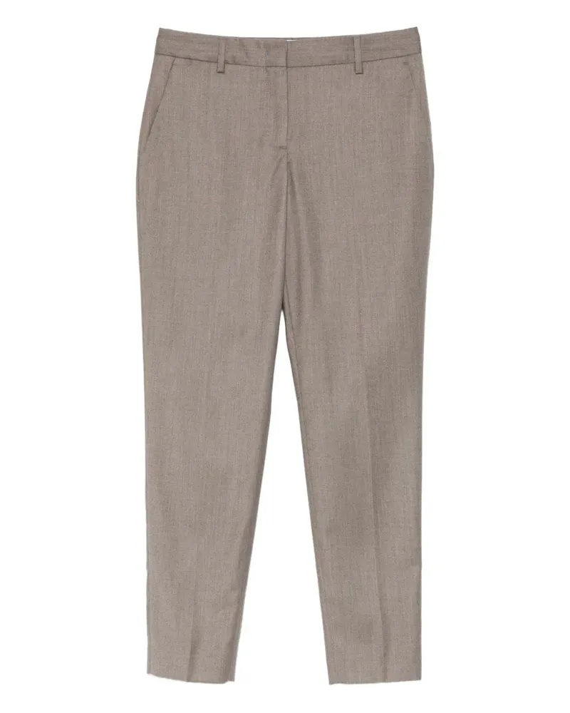 Paul Smith zip-fastening trousers - Nude Nude