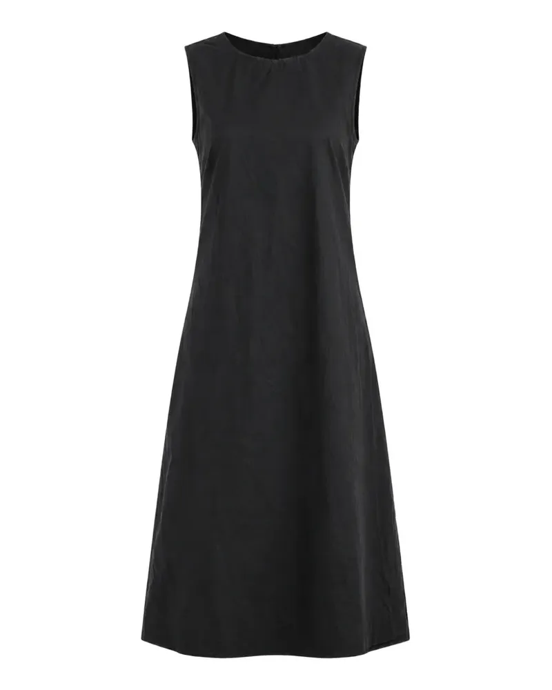 Casey Casey Tablier Midikleid - Schwarz Schwarz
