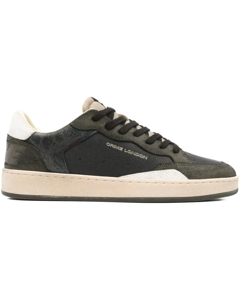 Crime Chelsea Sneakers mit Einsätzen - Schwarz Schwarz