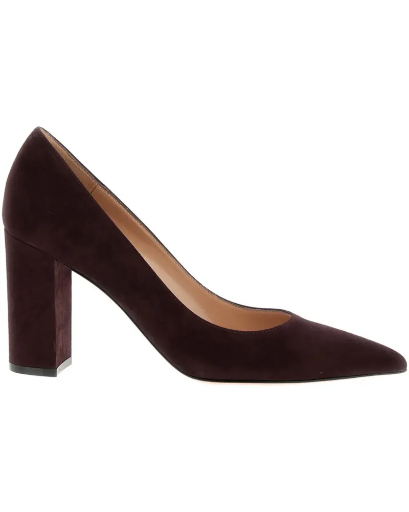 Gianvito Rossi Pumps aus Wildleder 85mm - Braun Braun