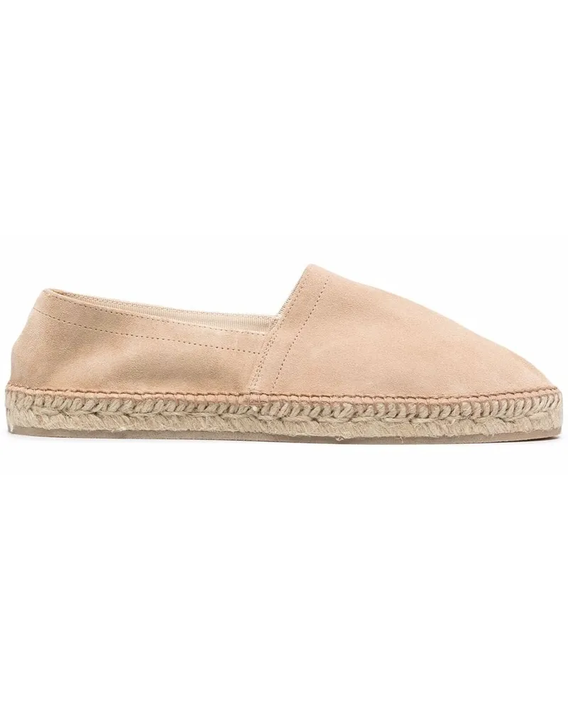 Scarosso Pablo Espadrilles aus Wildleder - Nude Nude
