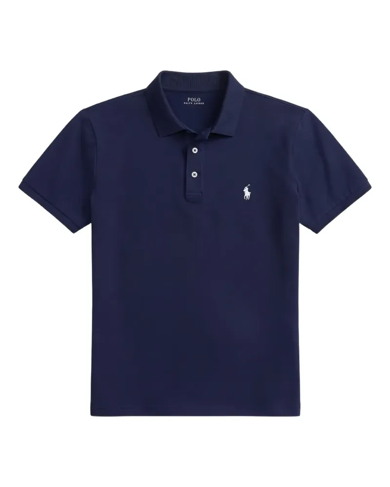 Ralph Lauren Custom-Slim-Fit Poloshirt - Blau Blau