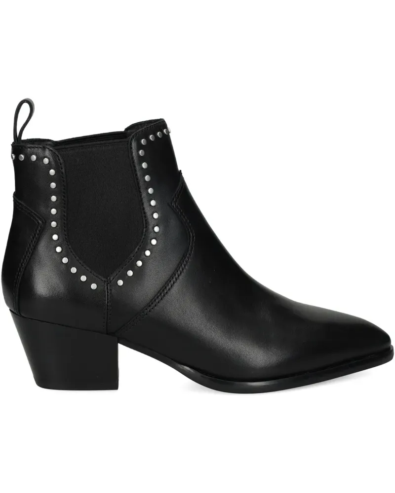ash Funk studded leather boots - Schwarz Schwarz