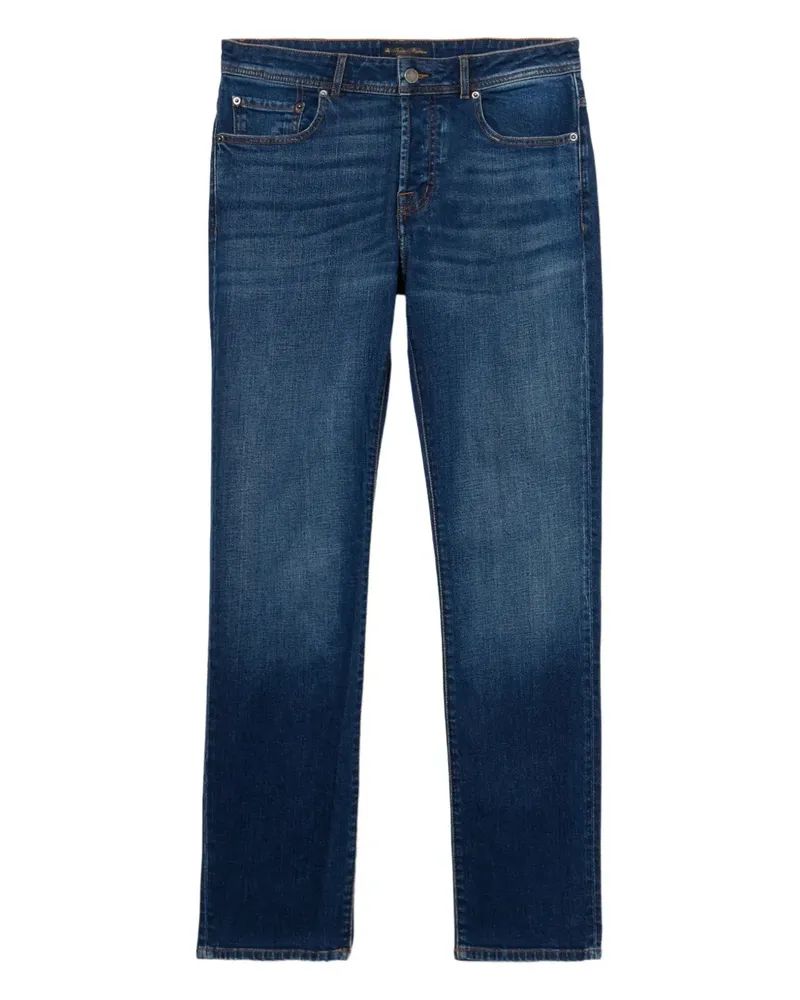 Brooks Brothers Five-Pocket-Jeans aus Baumwolle - Blau Blau