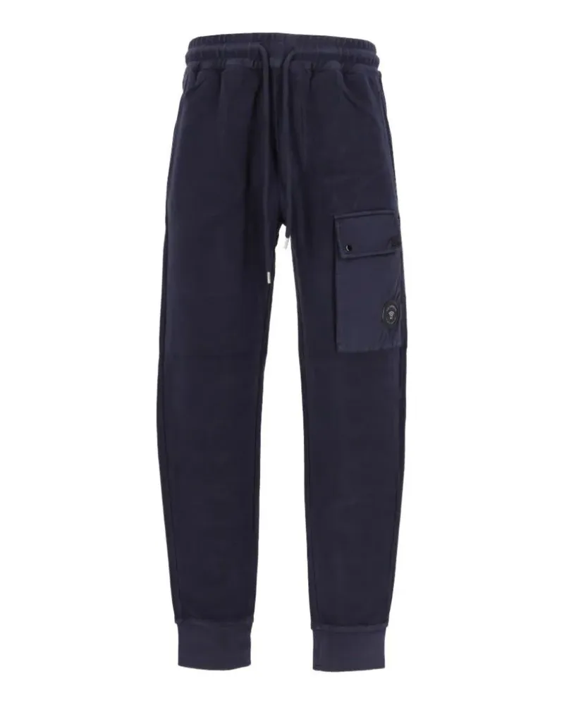 C.P. Company Lens-detail cargo track pants - Blau Blau