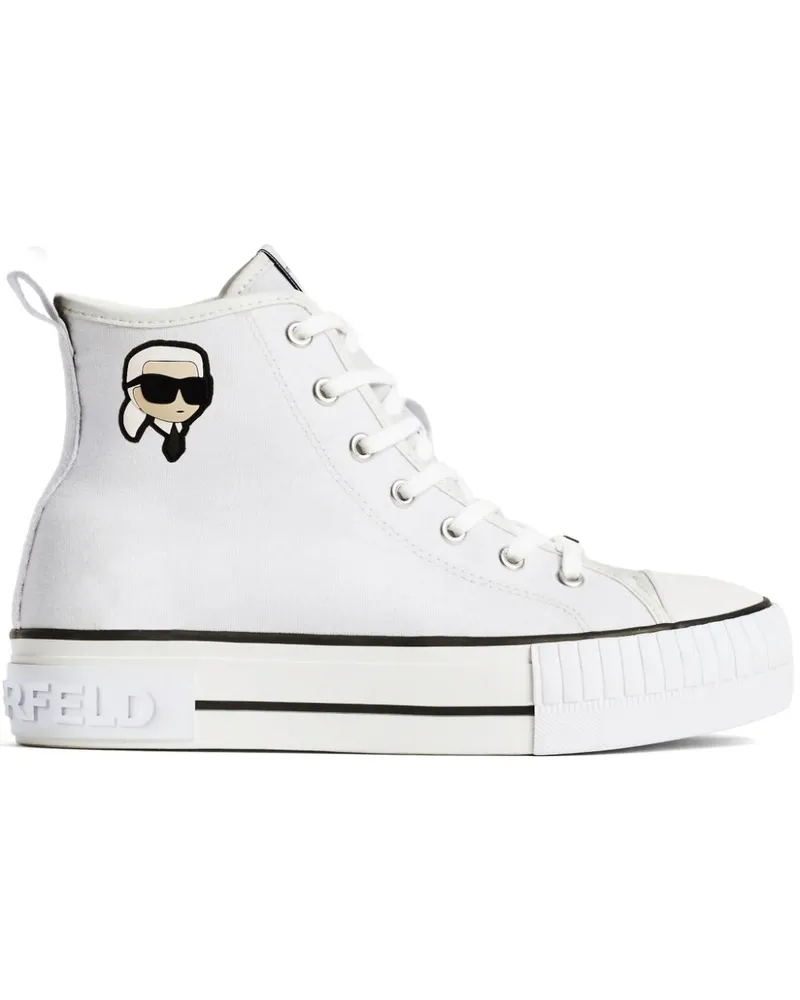 Karl Lagerfeld Ikon Kampus Max NFT Sneakers - Weiß Weiß