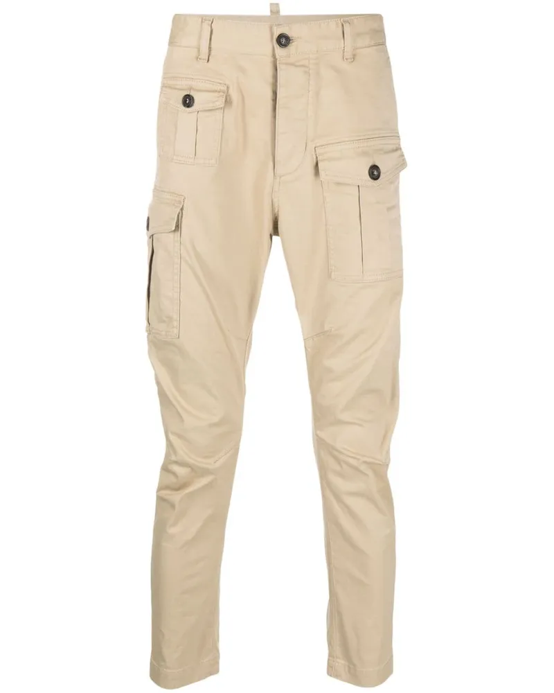 Dsquared2 Sexy Tapered-Cargohose - Nude Nude