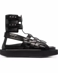 Rick Owens Turbo Cyclop Sandalen Schwarz