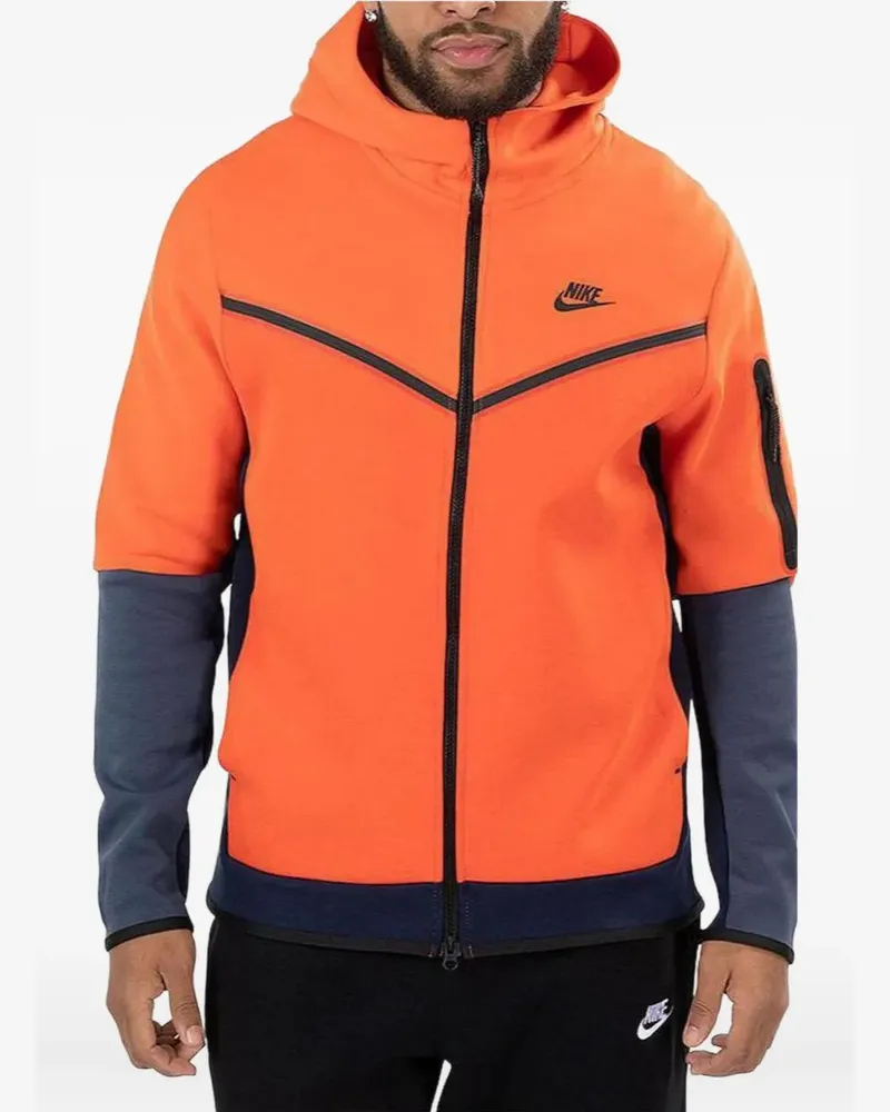Nike Tech Fleece Kapuzenjacke - Orange Orange